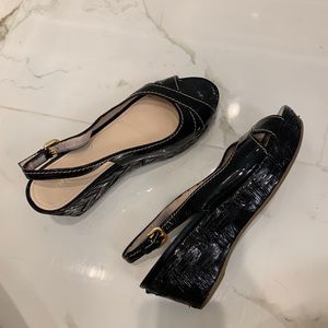 Prada slingback wedges